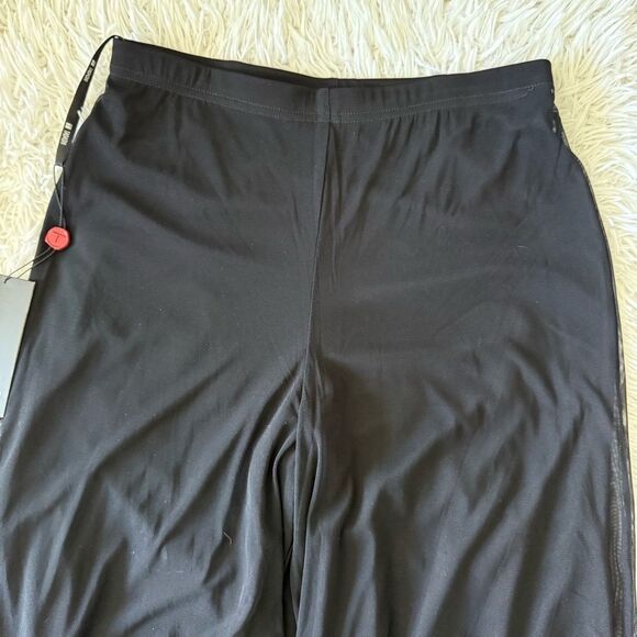 NWT Tadashi Shoji Collection Formal Black Wide Leg Pants Size S - Picture 4 of 6